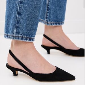 Jenni Kayne Suede Kitten Heel